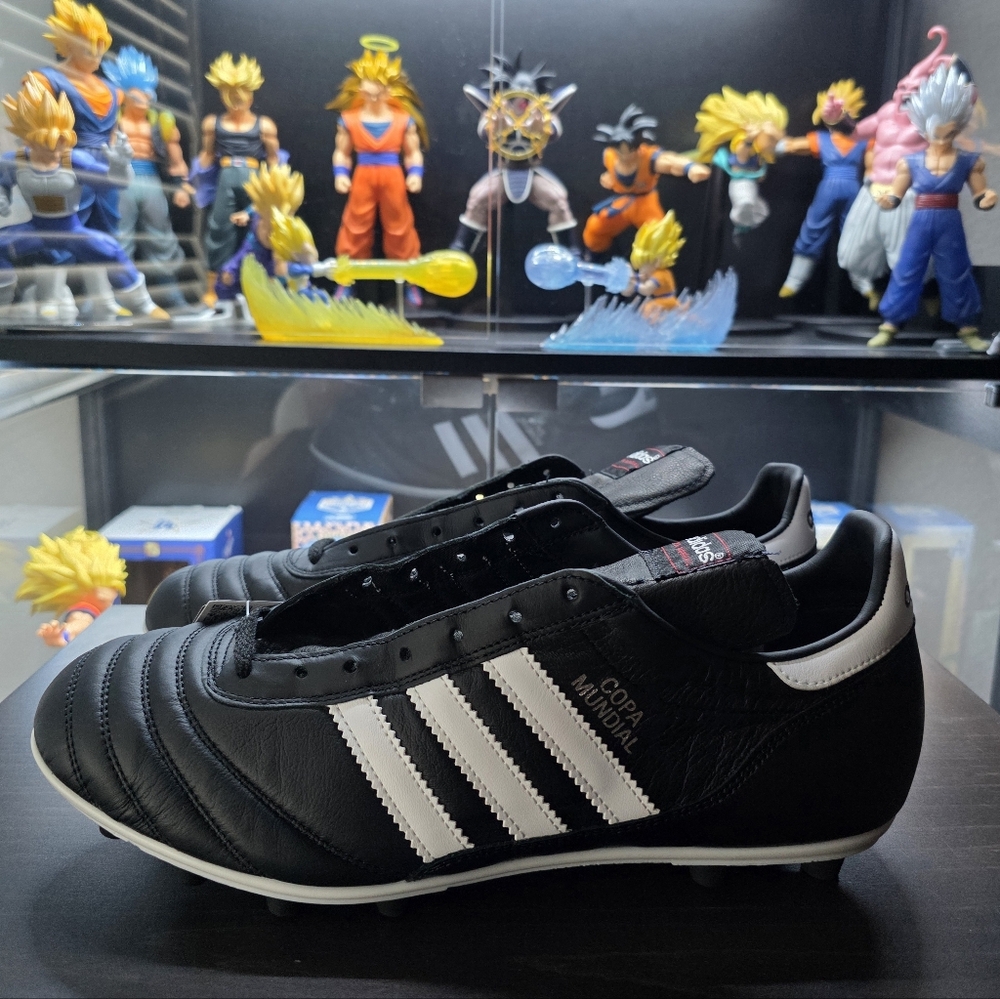 Adidas Copa Mundial Soccer Cleats Black Leather Germany 015110 Men US Size 11.5 - Picture 12 of 12